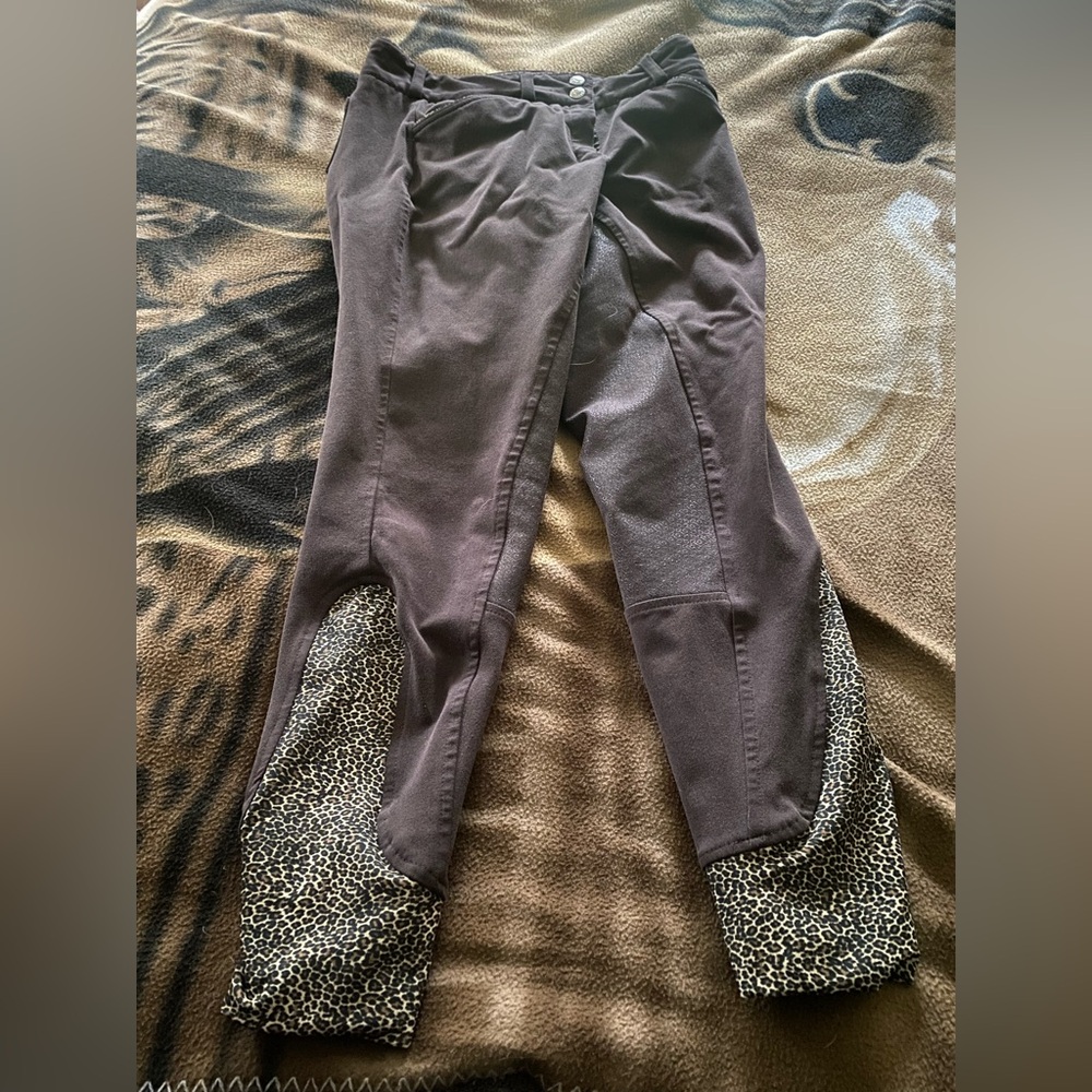 Dover Saddlery Black Riding Pants